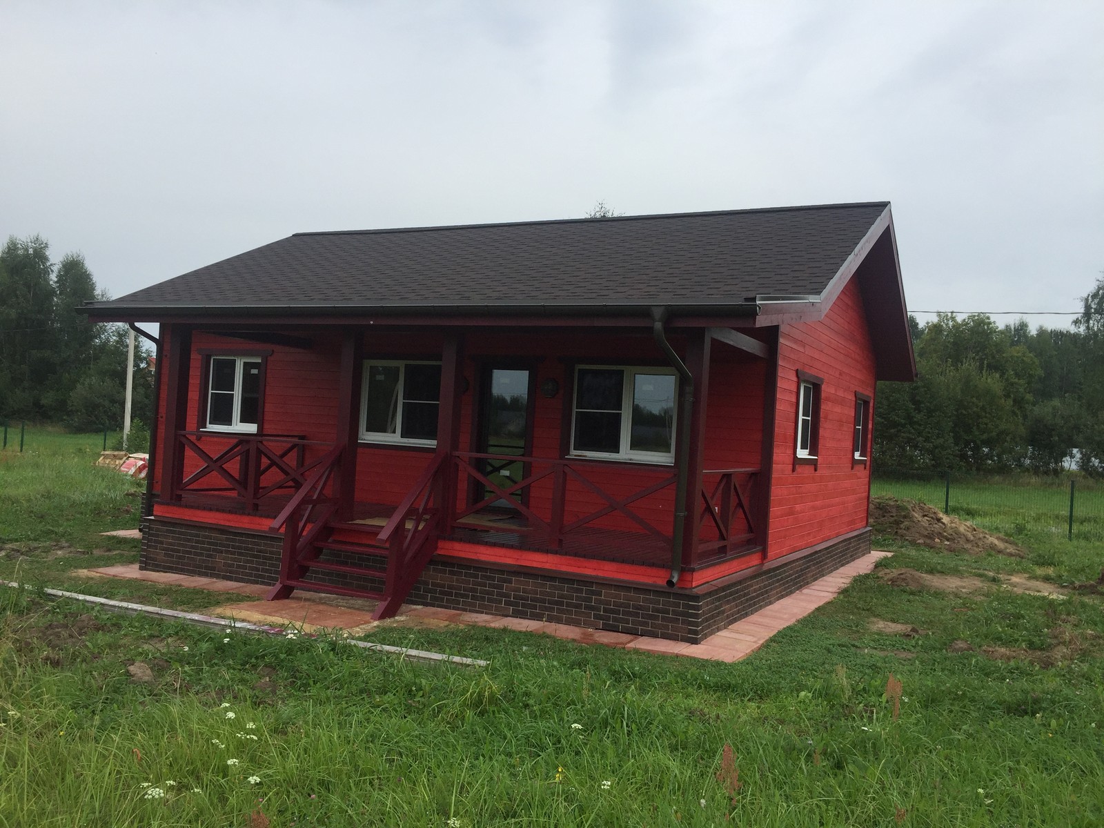 КП Сосновые Берега (90 кв.м, каркас)
